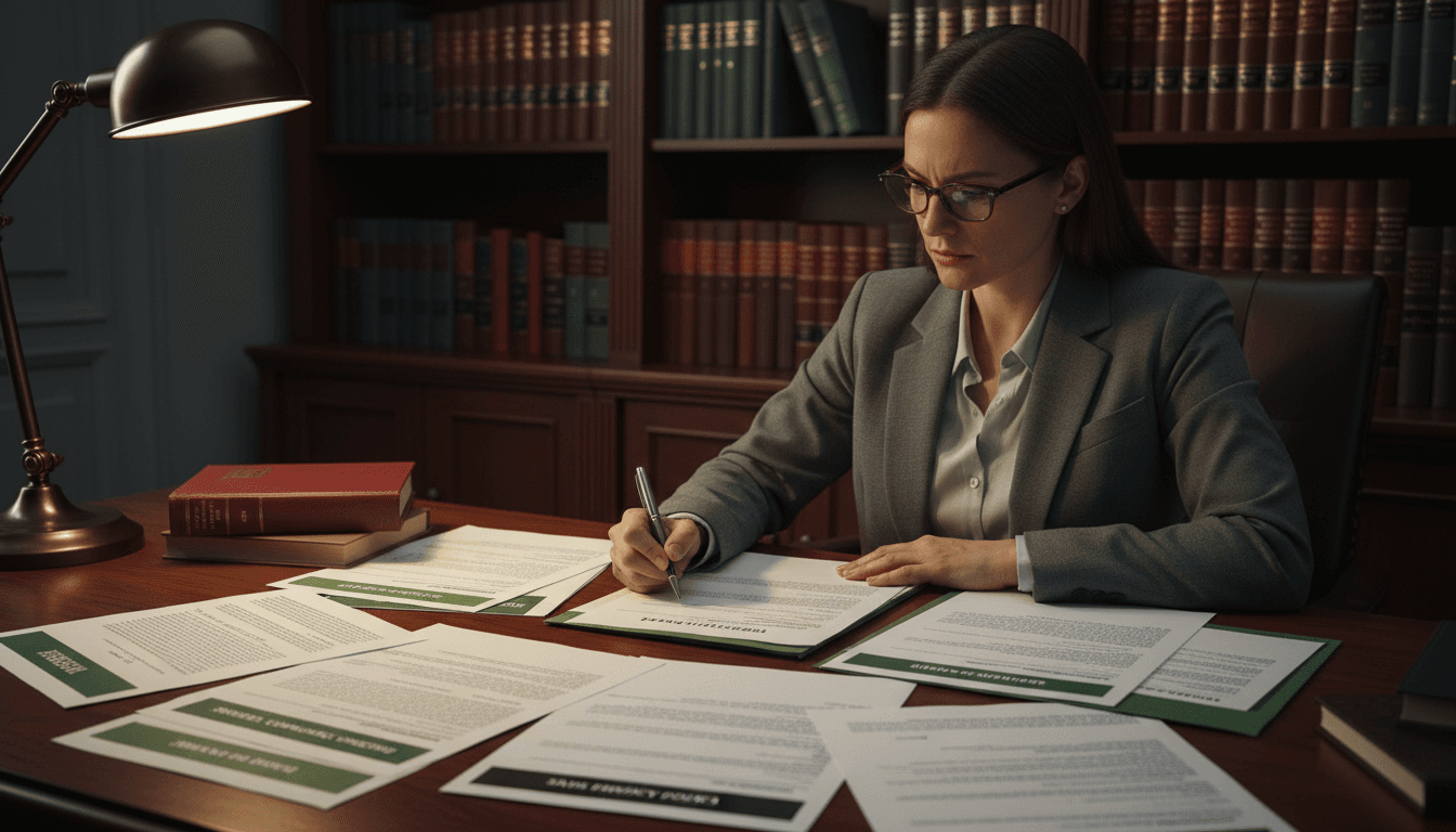 Regulatory compliance review and policy documentation